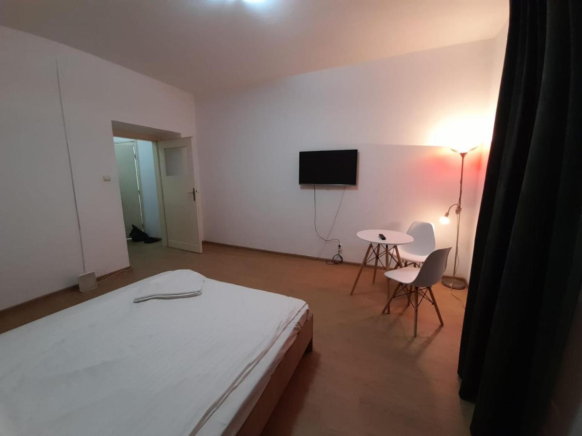 Piata Unirii- 1 Room Studio Apartment ทิมิชัวรา ภายนอก รูปภาพ